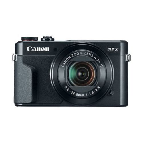 Canon - PowerShot G7 X Mark II 20.1-Megapixel Digital Video Camera - Black: 1080p HD, EVF