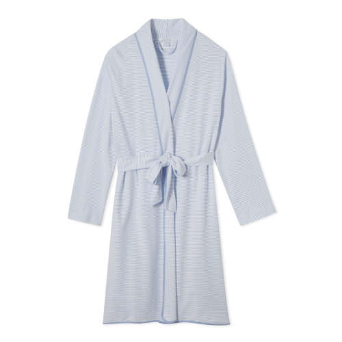 LAKE | Pima Robe in French Blue