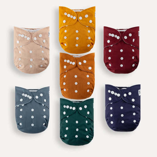 Reusable Pocket Diapers Set | Pacific Neutrals