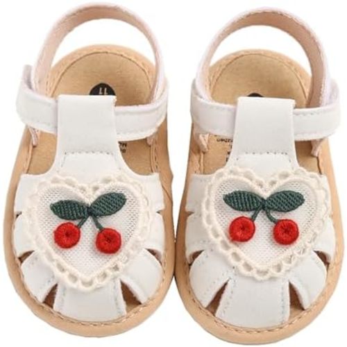 Baby Girls Sandals Summer Shoes Outdoor First Walker Toddler Girls Shoes for Summer