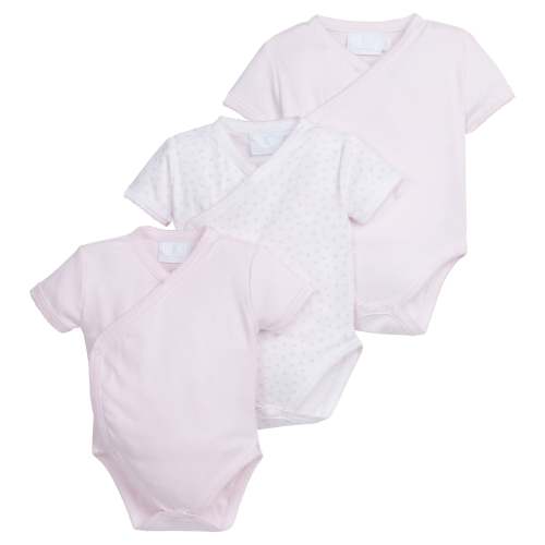 Set of 3 Onesies - Light Pink