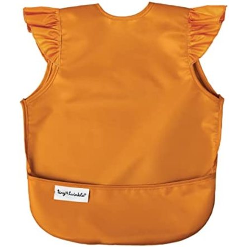 Tiny Twinkle Mess Proof Baby Bib - Waterproof Toddler and Baby Apron Bib - Machine Washable - PFAS and BPA Free