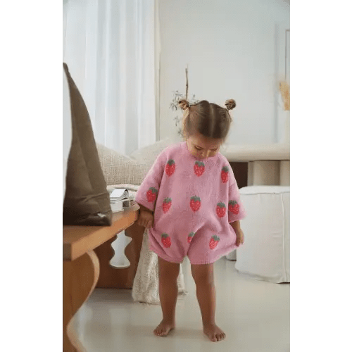 STRAWBERRY ROMPER