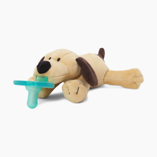 WubbaNub WubbaNub Pacifier - Brown Puppy, Attached