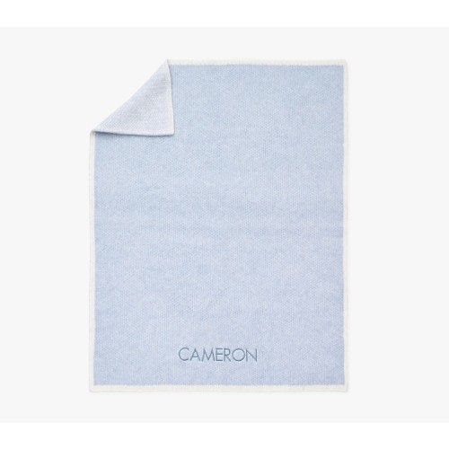 Border Soft Touch Knit Baby Blanket