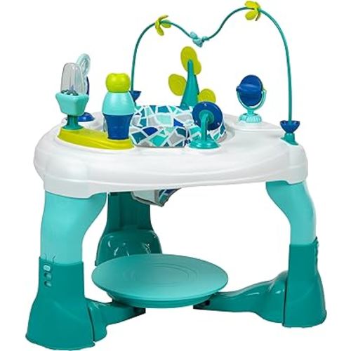 Safety 1st Grow and Go 4-in-1 Stationary Activity Center, Stained Glass