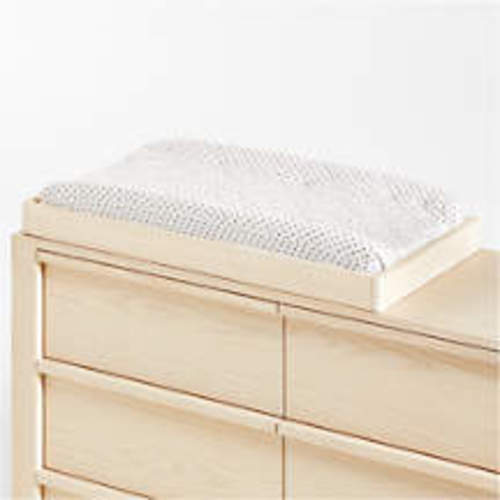 Gemini Sunwashed Ash Wood Changing Table Topper