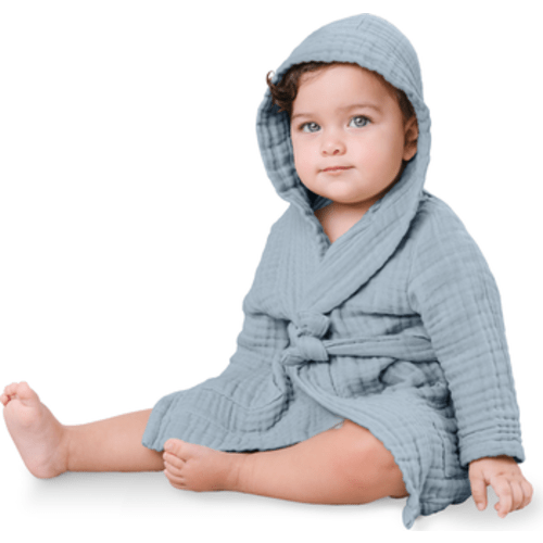 Muslin Bath Robe for Baby and Toddler