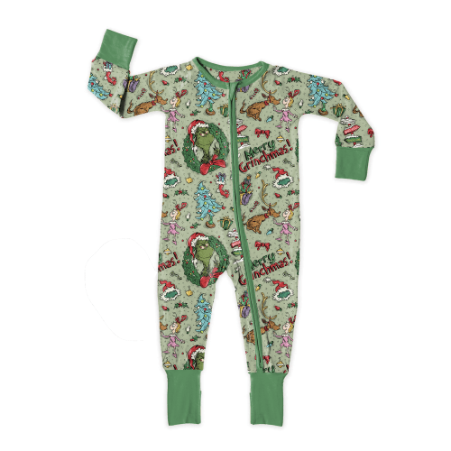Merry Mischief Maker Zipper Sleeper **PreOrder** – Six Southern Babes