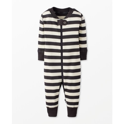 Baby Striped 2-Way Zip Sleeper
