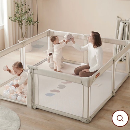 Instant Setup Portable Playpen / Beige / 3XL