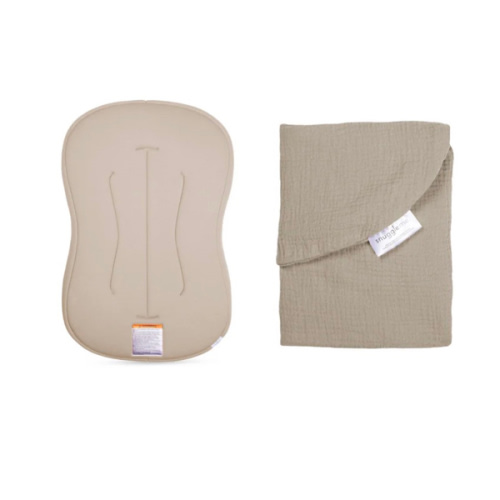 Lounger Curve + Muslin Cover Set | Birch