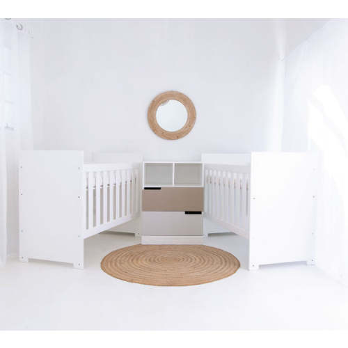 Twin Baby Crib Cot Bed