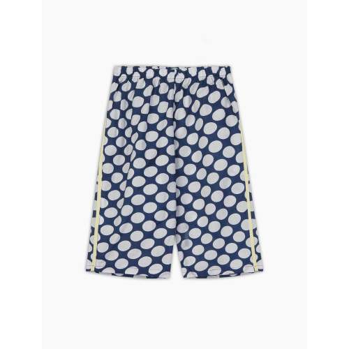 Indigo Pants in White Dot