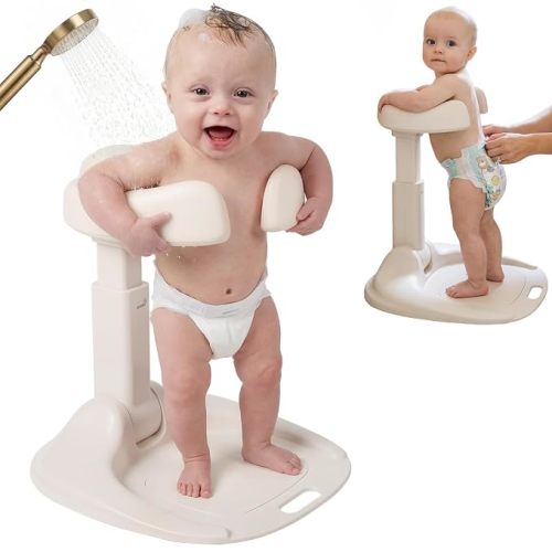 GROWNSY Baby Bath Stand & Foldable Shower Stand for Baby 6 Months And Up