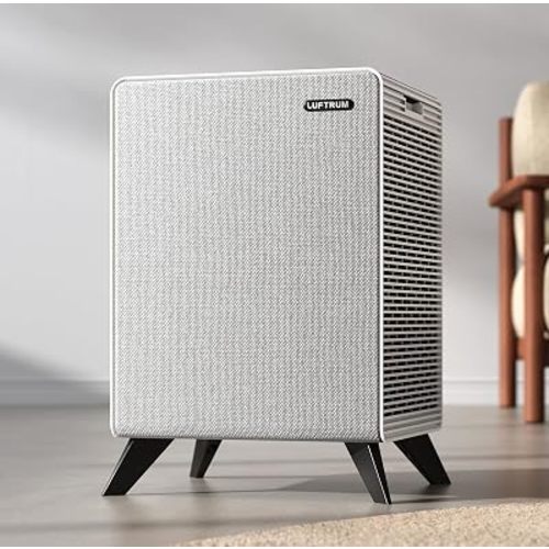 Air Purifiers for Home Large Room Up to 2250 ft² - Remove 99% of Smoke Allergies Pet Dander Odor - Dual 3-Stage Filter of Washable Filter and with AQI