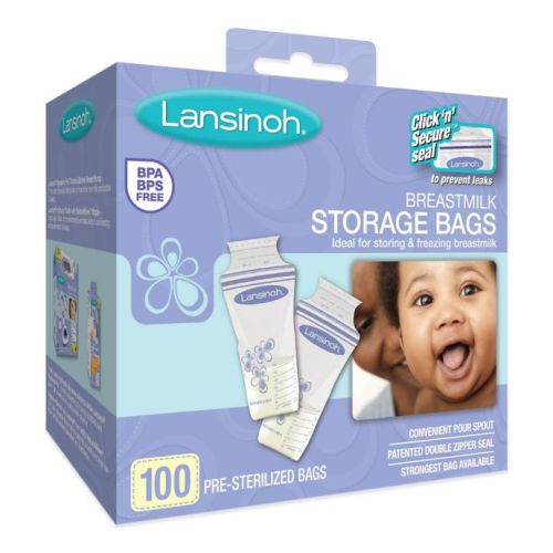 Lansinoh® 100-Count Breastmilk Storage Bags