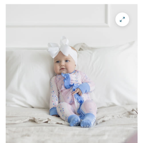 Oui Bit Sleepy Ruffle Romper