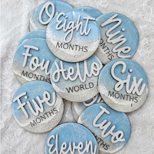 Baby Monthly Milestone Markers 9.8.25 – EJ.Artistry