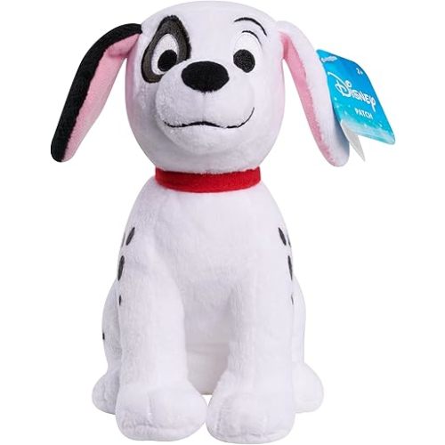 Disney Collectible 8-Inch Beanbag Plush, Patch, 101 Dalmations, Stuffed Animal Dog