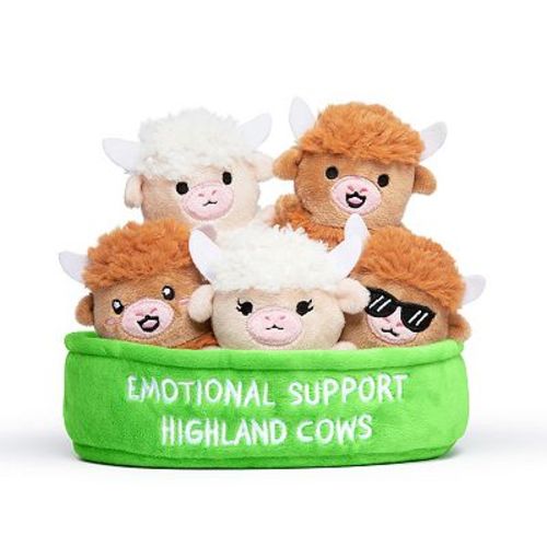 What Do You Meme? Emotional Support Pals Highland Cows