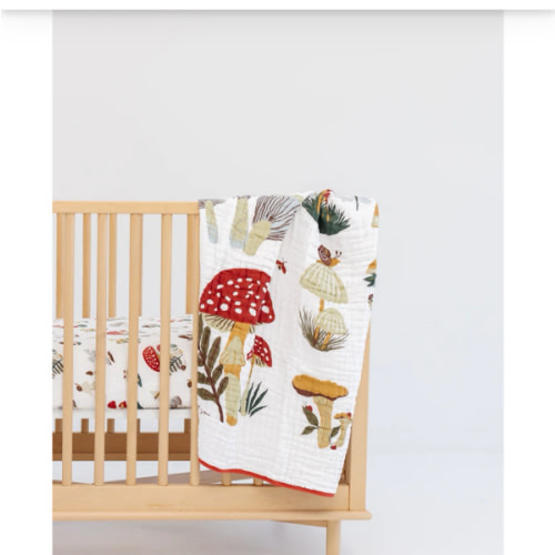Mushroom Quilt – Clementine Kids