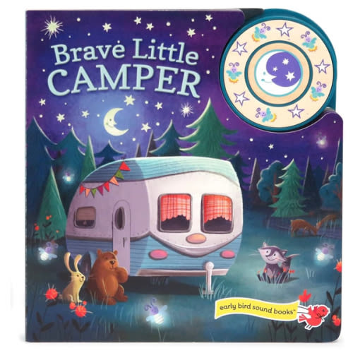 Brave Little Camper Interactive Baby & Toddler Early Bird Sound Book for Little Campers