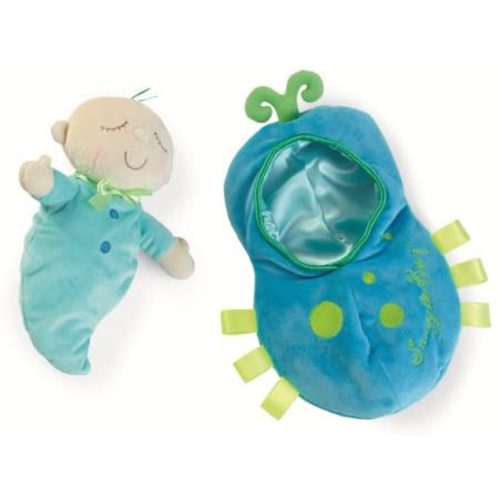 Manhattan Toy Snuggle Pod Snuggle Bug First Baby Doll with Cozy Sleep Sack for Ages 6 Months and Up