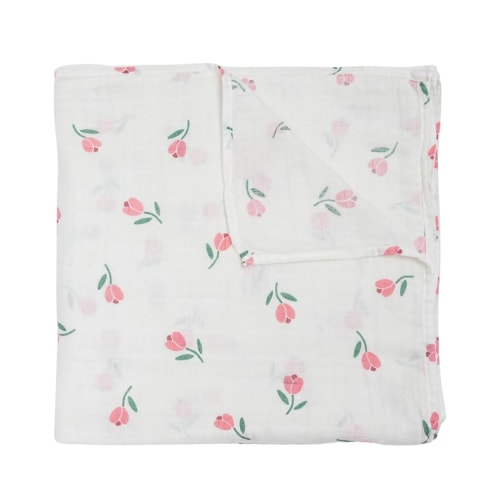 Tulip Bamboo Muslin Swaddle Blanket