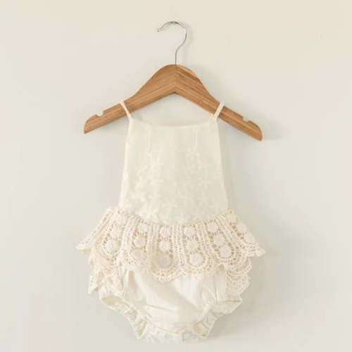 Lace Floral Romper