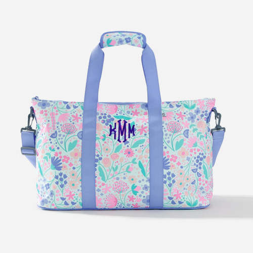 Monogrammed Kids Weekend Bag | Lavender Blooms