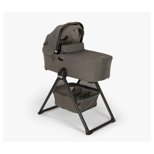 Nuna DEMI Next Bassinet + Stand  - Caviar