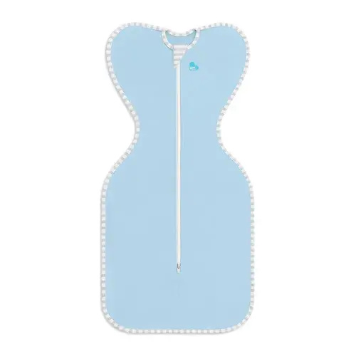 Love To Dream Swaddle Up Lite 0.2 Tog Light Blue Newborn | Baby Bunting AU