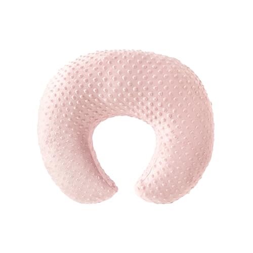 OriLuLu Nursing Pillow for Breastfeeding and Bottle Feeding More Support for Mom and Baby,Soft Newborn Nursing Baby Pillow Machine Washable (Sepia Rose)