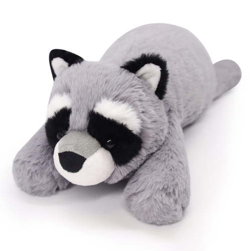 24 inch Racoon Weighted Stuffed Animals,Weighted Stuffed Animals for Anxiety,Raccoon Stuffed Hugging Plush Animal Toy for Baby,Boys and Girls