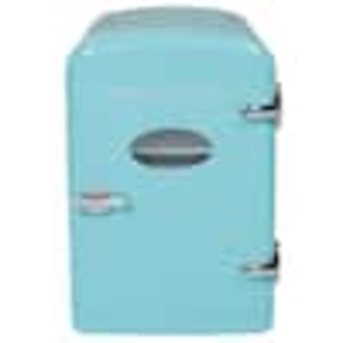 Frigidaire 12 in. 1 cu. ft. 9-Can Retro Mini Refrigerator in Blue EFMIS197-BLUE