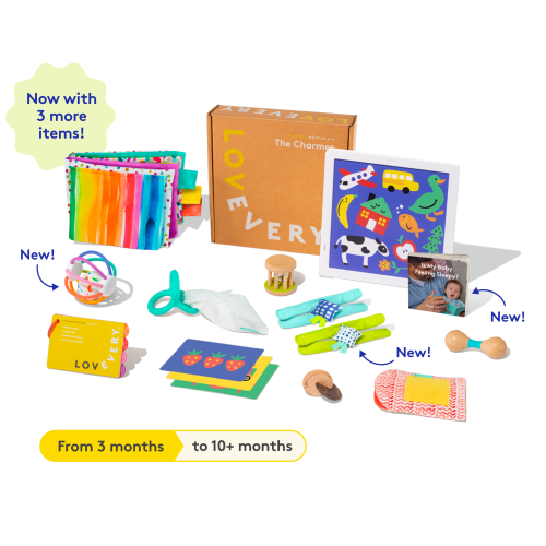 The Charmer Play Kit | 3- to 4-Month-Old Baby Toys | Lovevery