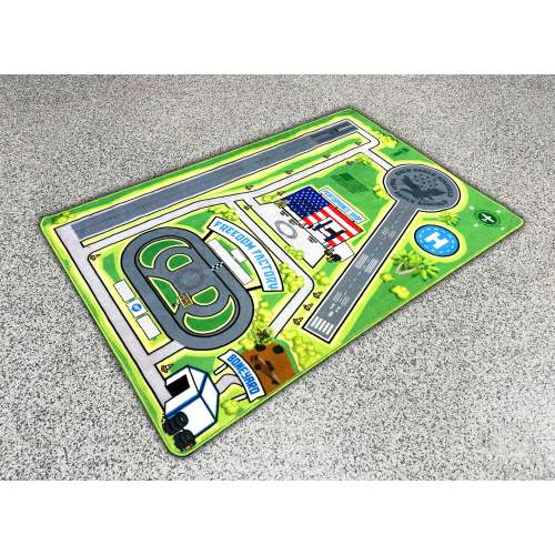 NEW Freedom Factory/Drag Strip Playmat Rug