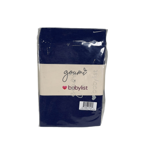 Goumikids Fitted Crib Sheet, Midnight