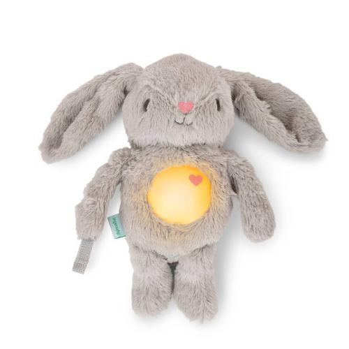 Ingenuity Sylvi Cuddle Pal Daytime Baby Soother, Cry Activated, 8 Soothing Songs, 0+M - Plush Bunny