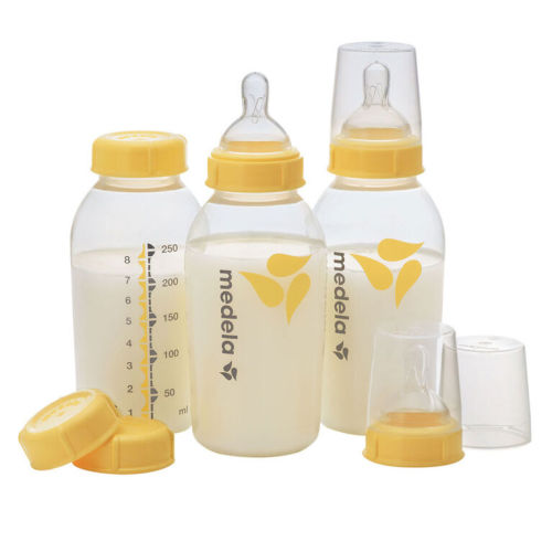 Breast Milk Bottle Set Set 8Oz, 3 Pack