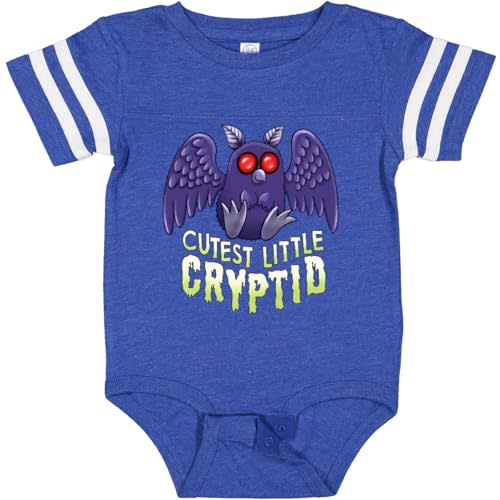 inktastic Cutest Little Cryptid- Mothman Baby Bodysuit
