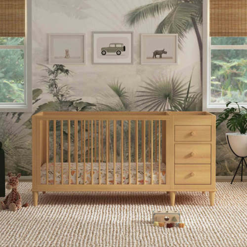 DaVinci Marley 3-in-1 Crib and Changer Combo – Color: Honey