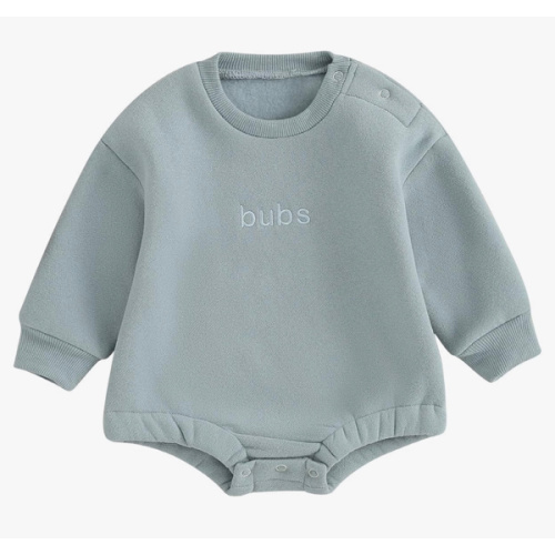 VISGOGO Newborn Infant Baby Boy Girls Oversized Romper Little Dude Sweater Onesie Coming Home Outfit Neutral Clothes