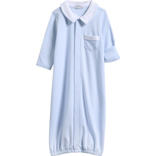 New Beginnings Pima Cotton Convertible Gown, S (0-3m)