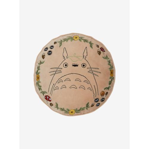 Studio Ghibli® My Neighbor Totoro Floral Embroidered Pillow — BoxLunch Exclusive