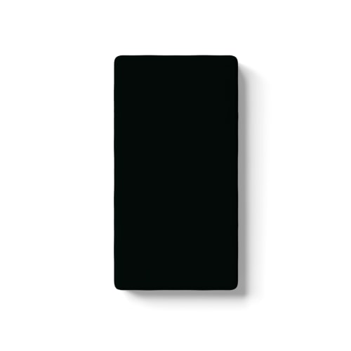 Bamboo Fitted Crib Sheet - Midnight Black