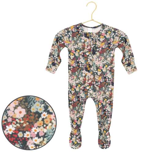 Aria Zipper Footies