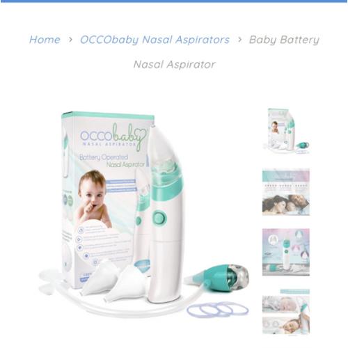 OCCObaby Baby Battery Nasal Aspirator