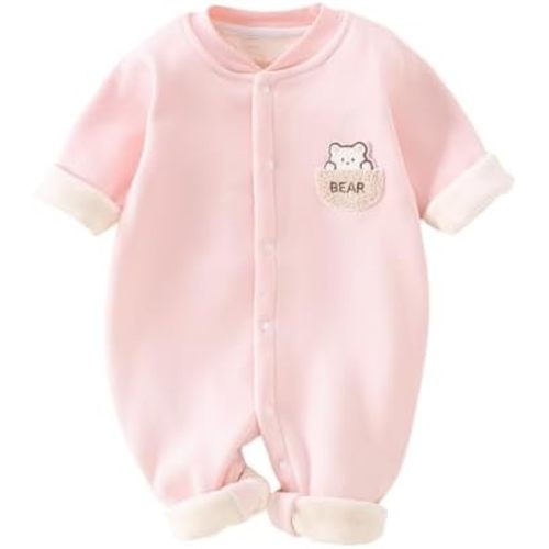 Infant Unisex Baby Boys Girls Outfits Clothes One Piece Bodysuit Button Romper Jumpsuit